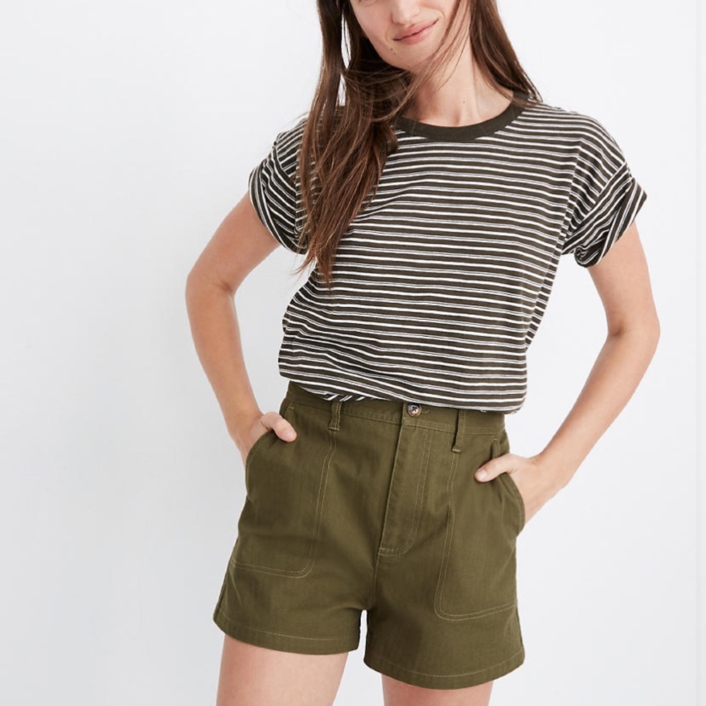 Madewell camp shorts